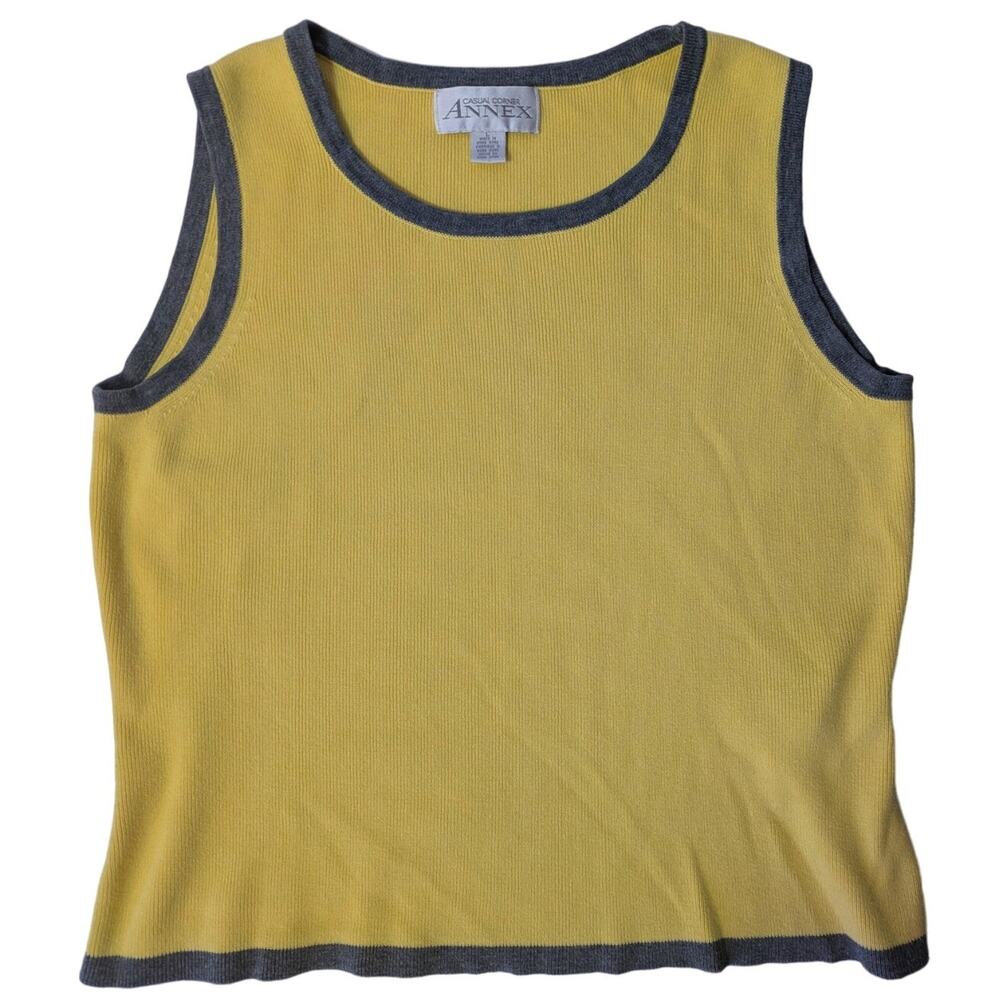 Vintage Yellow Tank Top